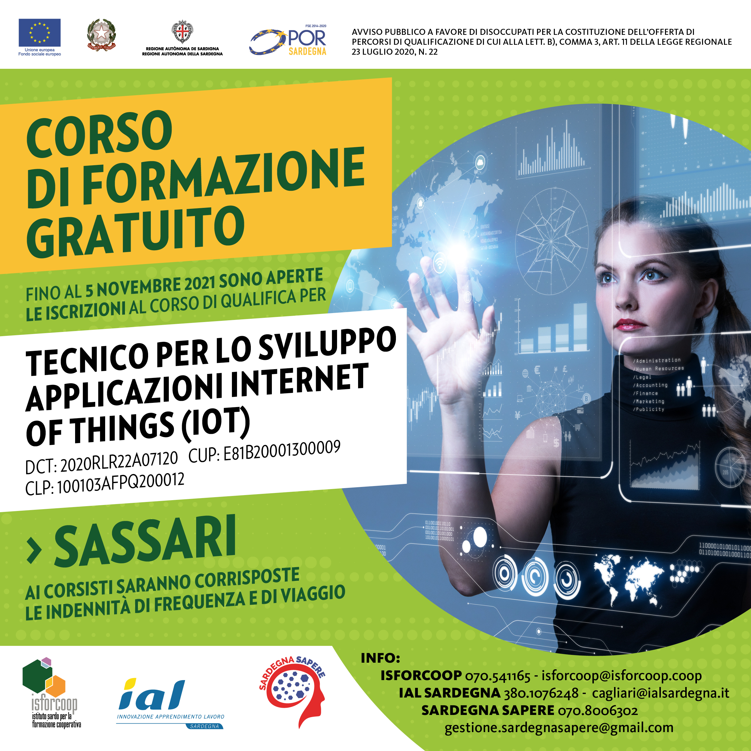 Promo disoccupati 2021 (IOT-Sassari)